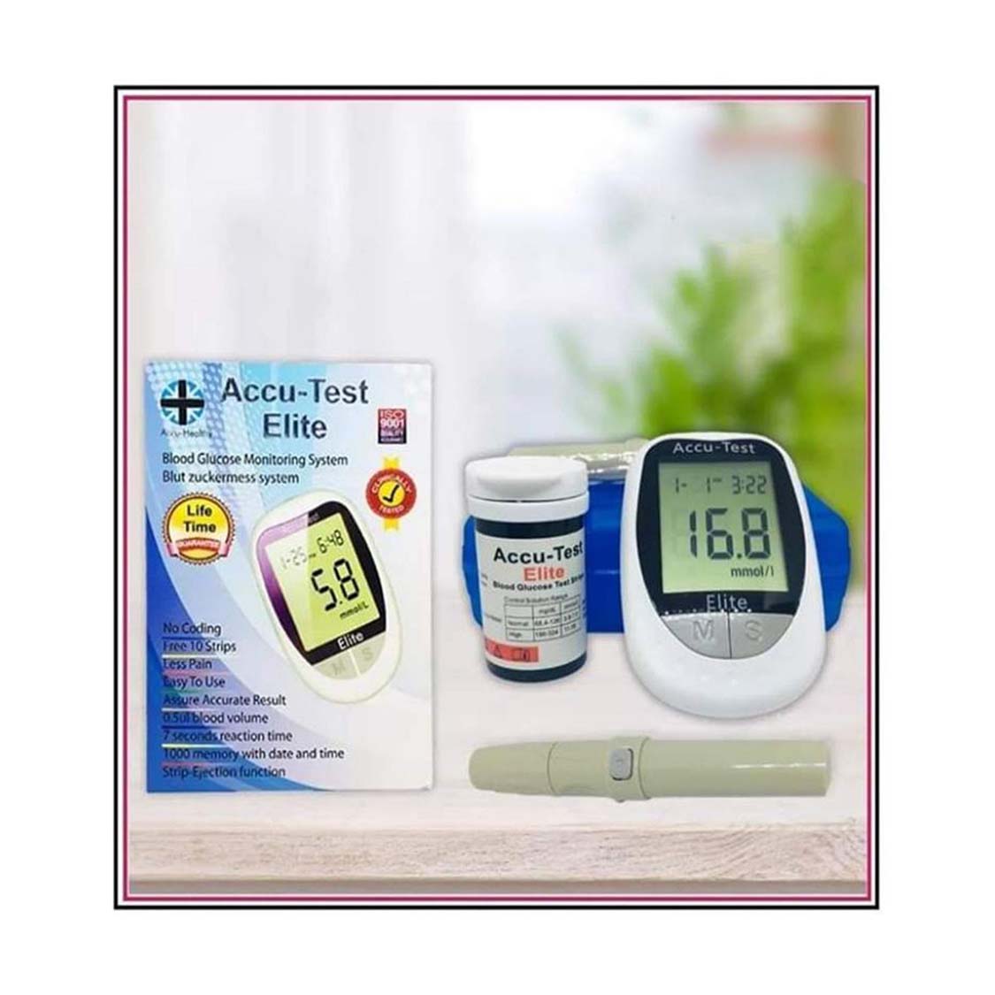Accu-Test Elite Blood Glucose Monitor Price in bd